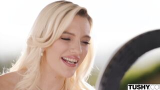 TUSHY Anal-Liking Influencer Kenna Captivates Her Audience