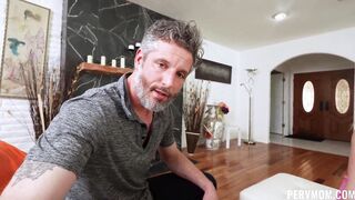 Stepmom I got a permission from dad to fuck you