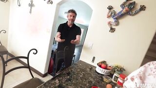 Stepmom I got a permission from dad to fuck you