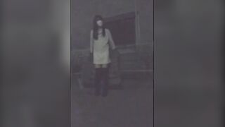 Asian Crossdresser Cums Outside