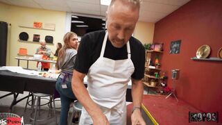 Cooking Class Titted and Booty