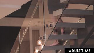 ADULT TIME - Lesbians Kenna James and Lauren Phillips Fucked Tgirl Cupid To Save Their Relationship!