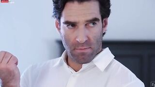 Ken Feels and Myra Moans are getting ready for date night. Once Myra has finished getting clothed, she approaches her bf and asks about their dinner. Ken tries to come on to Myra then and there, but she slides him off, telling him that they don't hav