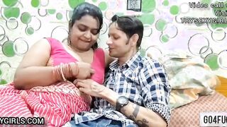 Indian mother and Step Son First Time Blowjob and sex in homemade