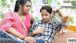 Indian mother and Step Son First Time Blowjob and sex in homemade