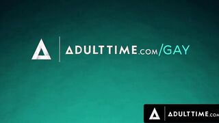 HETEROFLEXIBLE - Hunk Daddy Greg Dickson Bareback Fucks His Stuck Roommate Bruce Jones' Stunning Booty