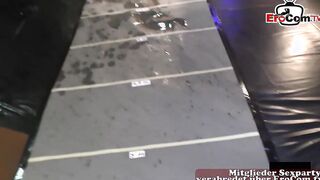 Insane squirting at a German swinger group sex