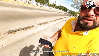 Hispanic cunt with mouth Nataly Roux anally banged! on a date