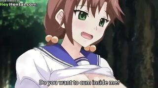 Amazing horny teen with big tits gets fucked
