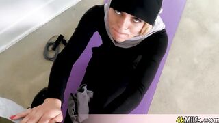 Cute blonde Destiny married to a sheik