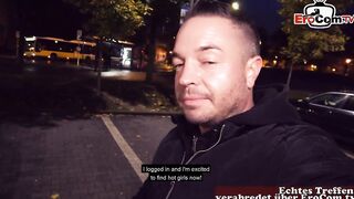Milf mulatto Liz De Lane on an public blind date