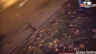 Milf mulatto Liz De Lane on an public blind date