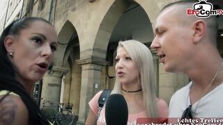 3Some casting with German lovers Herbert