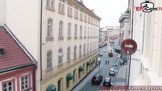 Passerby seduced from the street in wild sex