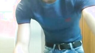 Big-Cock Turkish Daddies Masturbating on Cam