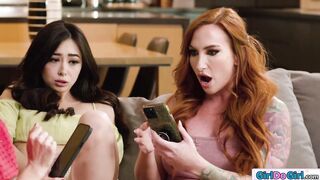 Stepmoms take control over vibrator app