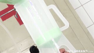 Blonde sexy gets arse punished