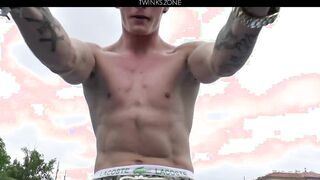 Muscle Worship And Flexing In Alexander Dorch