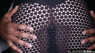 BLACKEDRAW Insatiable goddess Kenzie worships his thick bbc