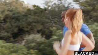 BLACKED Skinny red haired Holly is craving thick big black cock