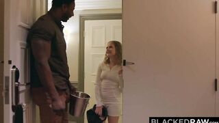BLACKEDRAW Tight And Small Coco Bends Like A Pretzel For big black cock
