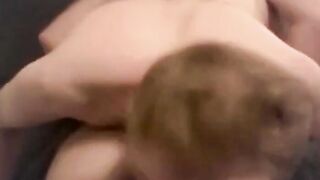 Blindfolded Grandpa Gets Cock Sucked by Younger Man