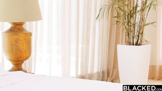 BLACKED Curvy Alyssia can't resist her SIL's fiancee's big black dick