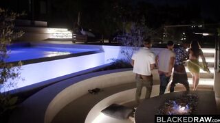 BLACKEDRAW Bella Ditches Boring bf For 3 Thick big black dick