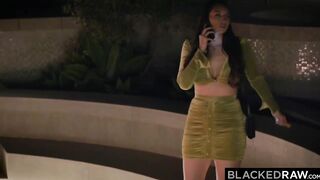 BLACKEDRAW Bella Ditches Boring bf For 3 Thick big black dick