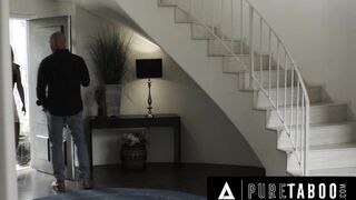 INNOCENT TABOO Pervy Dominant DILF Charles Dera Kinky Talks Babysitter Adria Rae In Anal Submission