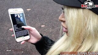 Sex meetings via internet app with trained woman