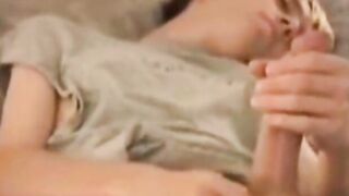 Twink's Cum Tribute Handjob
