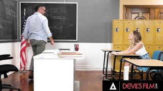 DEVILS SEX TAPE - Lusty College Girl Coco Lovelock Wants Her Snatch Screwed By Her Professor