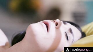 Slender 18yo Teenie Jane Wilde Spends The Night Fucking Her Scared & Lonely Best Friend To Reassure Her