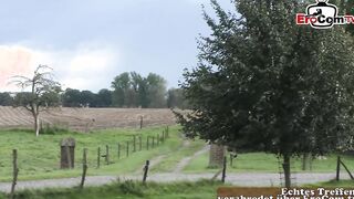 Farm sex with Beauty mature cougar