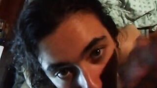 Amateur GF Swallows POV
