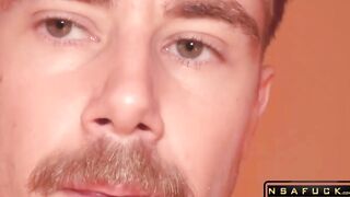 Horny Redhead Exhibitionist Fucks the Ne