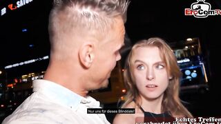 Sweet exchange college girl meets man to screwed