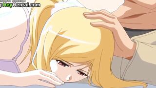 Splendid teen with big tits has passionate sex