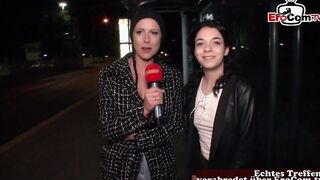 Street hooker picks up drivers for vehicle sex