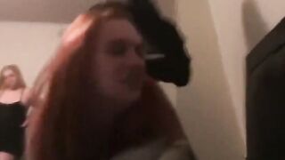 Big Black Cocks Dominate Slutty Snowbunny Orgy