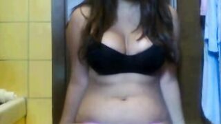 Italian Amateur with Big Tits on Chatroulette