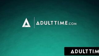 ADULT TIME - Chanel Camryn Begs Heterosexual Bestie Avery Ebony To Make Her Cum Through LESBO SEX!
