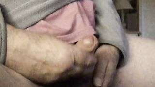 Small Cock Amateur Daddy Handjob