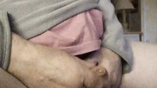 Small Cock Amateur Daddy Handjob