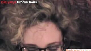 Submissive Blonde Wife Sucks Cock