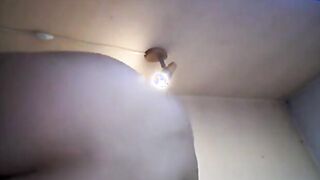Nasse Muschi einer deutschen Amateurin vor der Webcam