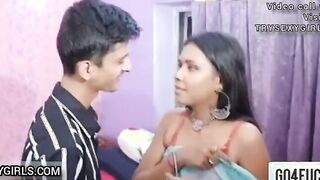 Indian married Girlfriend with college Boy Having Hardcore Romantic Sex