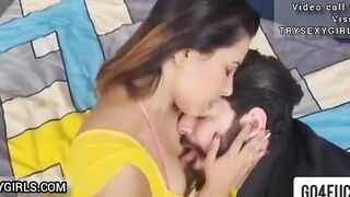 Indian Bhabhi Enjoys having rough sex with Experienced Man