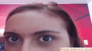 Brunette Plays Her Pussy While Sucking Cock